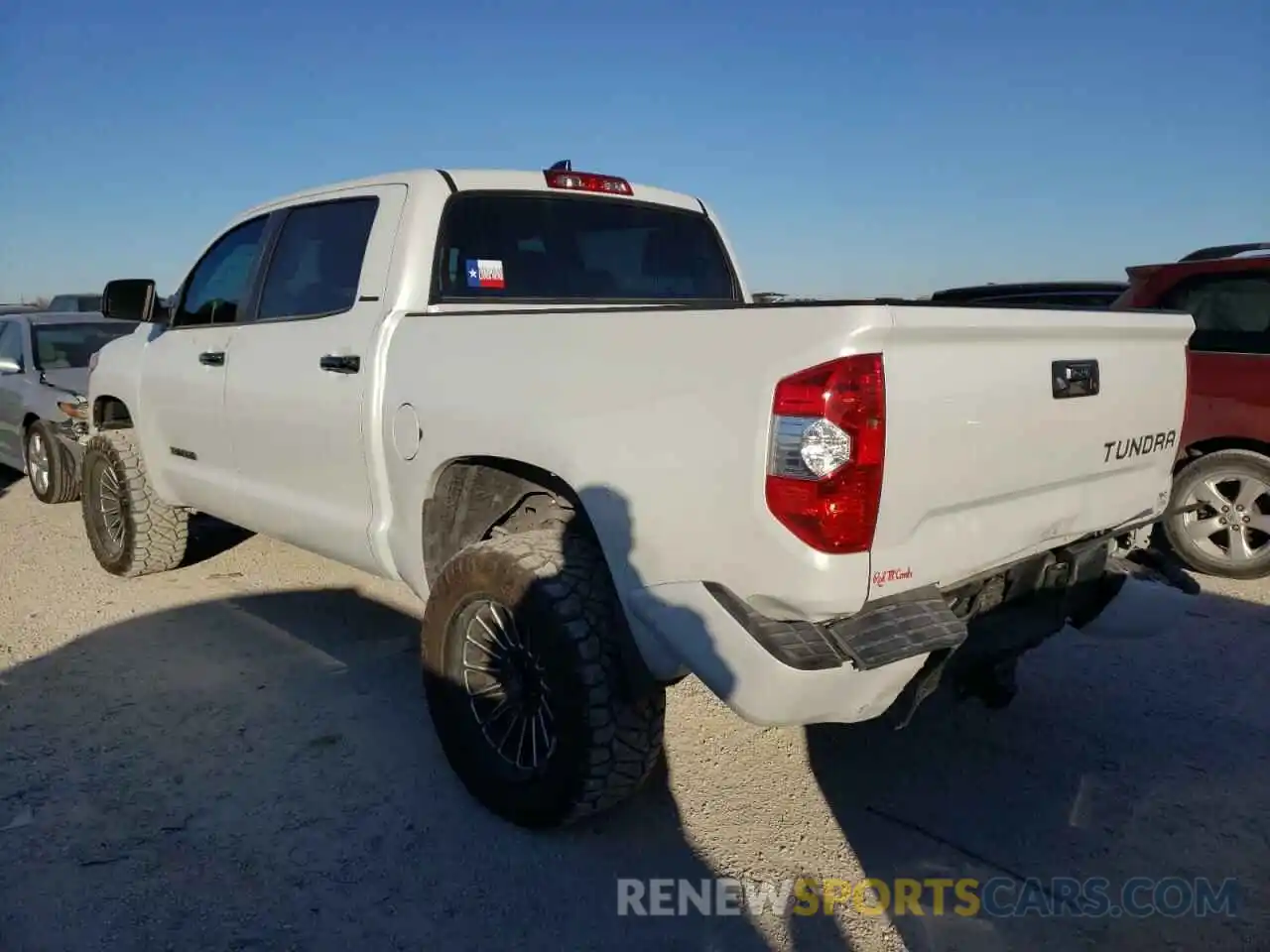 3 Photograph of a damaged car 5TFFY5F14MX297657 TOYOTA TUNDRA 2021