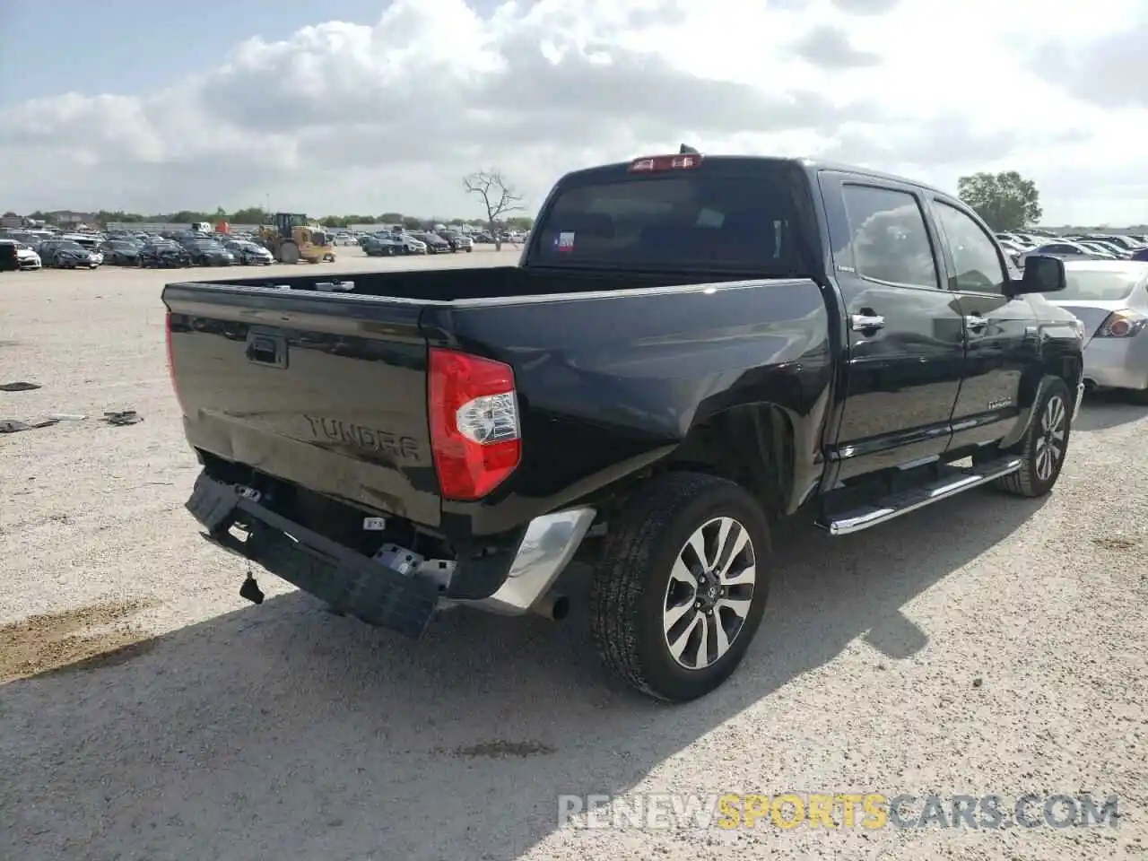 4 Photograph of a damaged car 5TFFY5F16MX285476 TOYOTA TUNDRA 2021