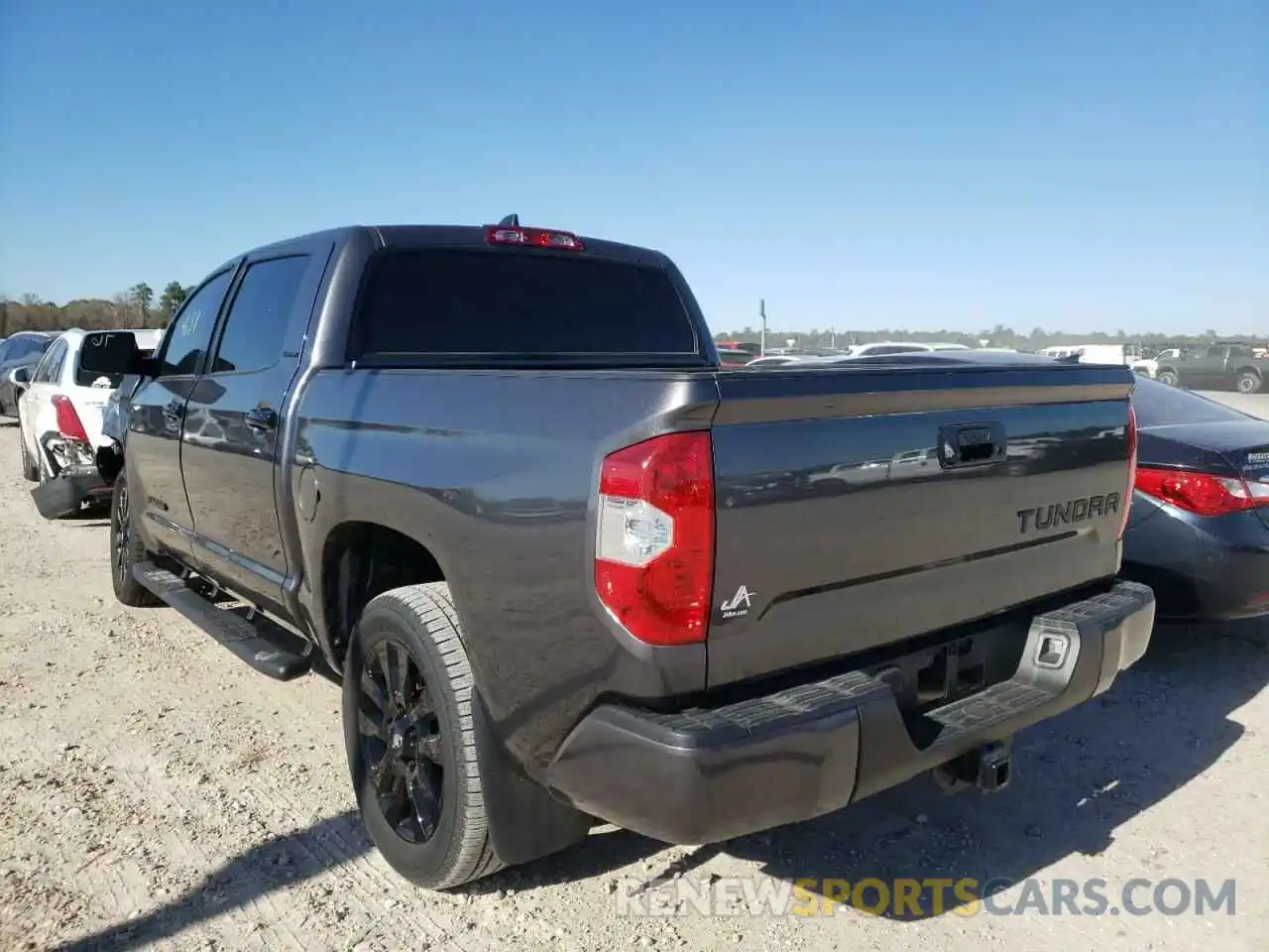 3 Photograph of a damaged car 5TFFY5F16MX285624 TOYOTA TUNDRA 2021