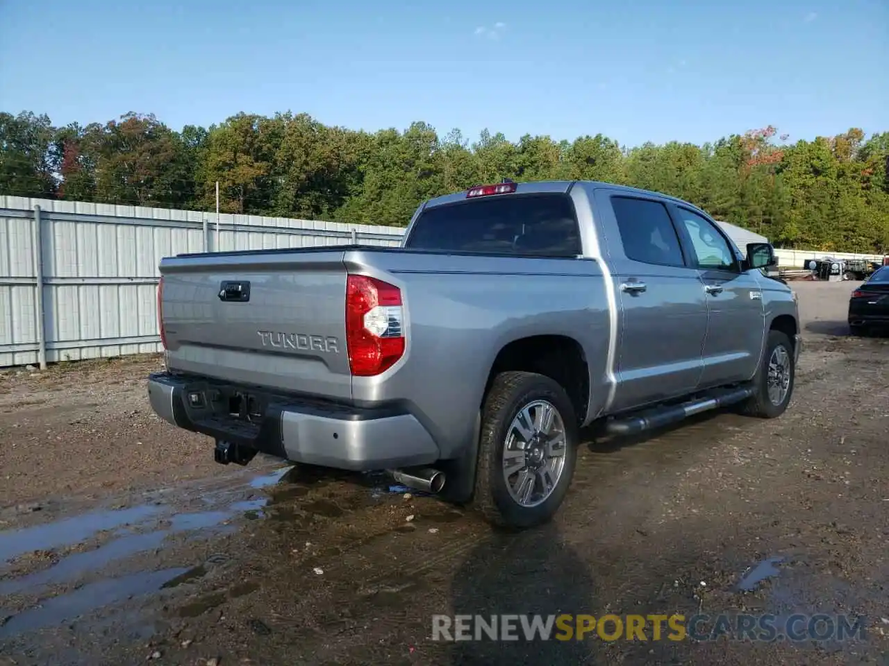 4 Photograph of a damaged car 5TFGY5F14MX292236 TOYOTA TUNDRA 2021