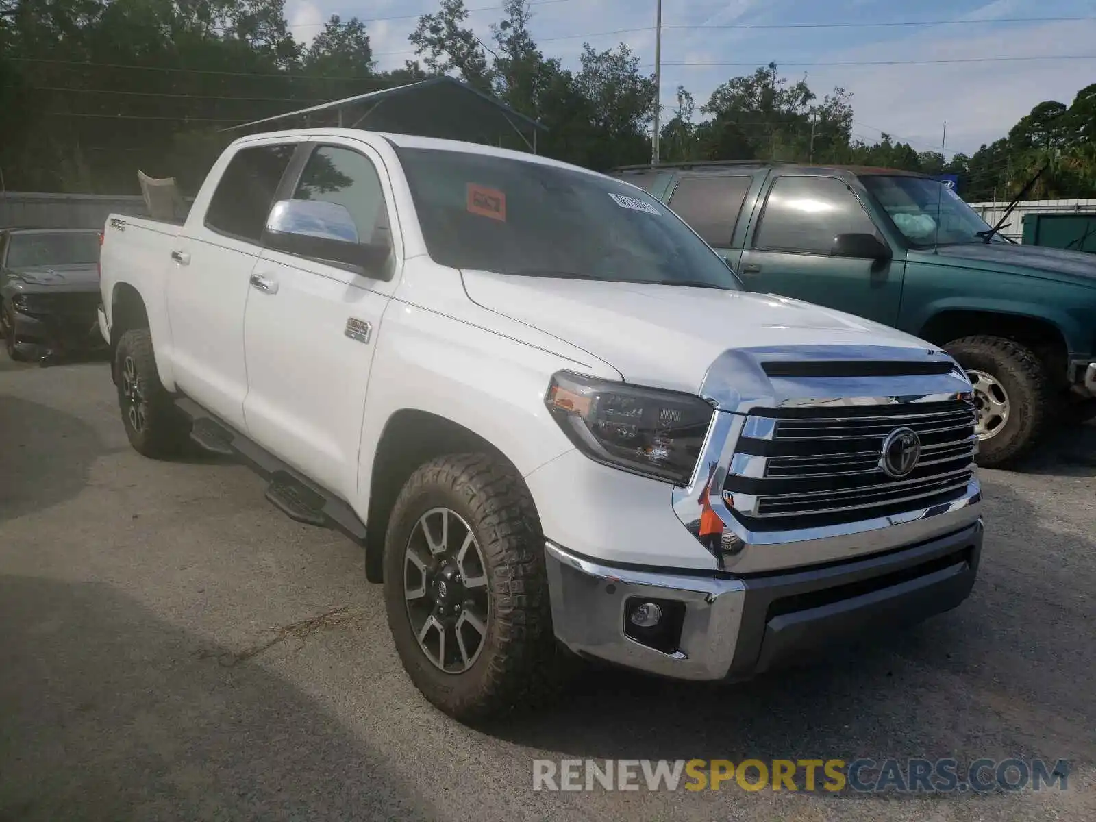 1 Photograph of a damaged car 5TFGY5F16MX288706 TOYOTA TUNDRA 2021