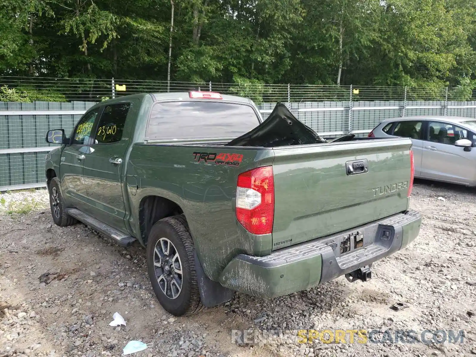 3 Photograph of a damaged car 5TFHY5F10MX968962 TOYOTA TUNDRA 2021