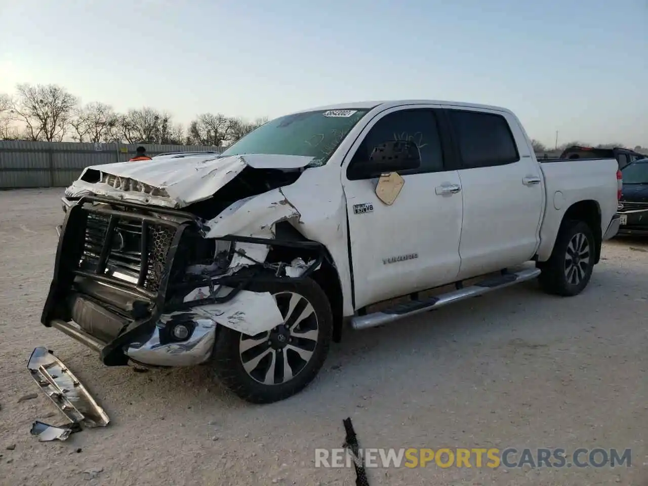 2 Photograph of a damaged car 5TFHY5F11MX017797 TOYOTA TUNDRA 2021