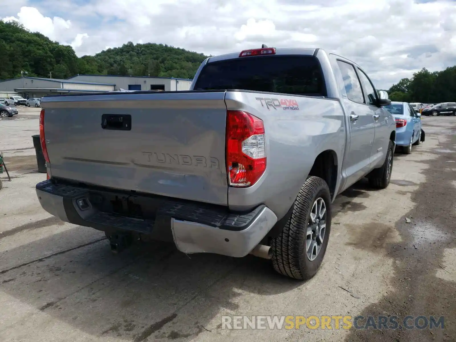 4 Photograph of a damaged car 5TFHY5F12MX010857 TOYOTA TUNDRA 2021