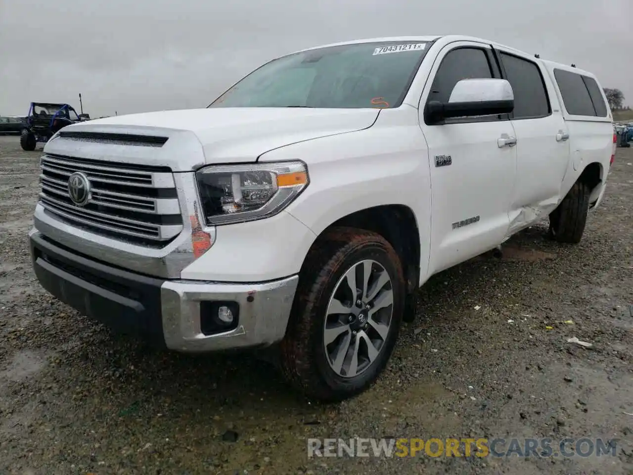 2 Photograph of a damaged car 5TFHY5F14MX979589 TOYOTA TUNDRA 2021