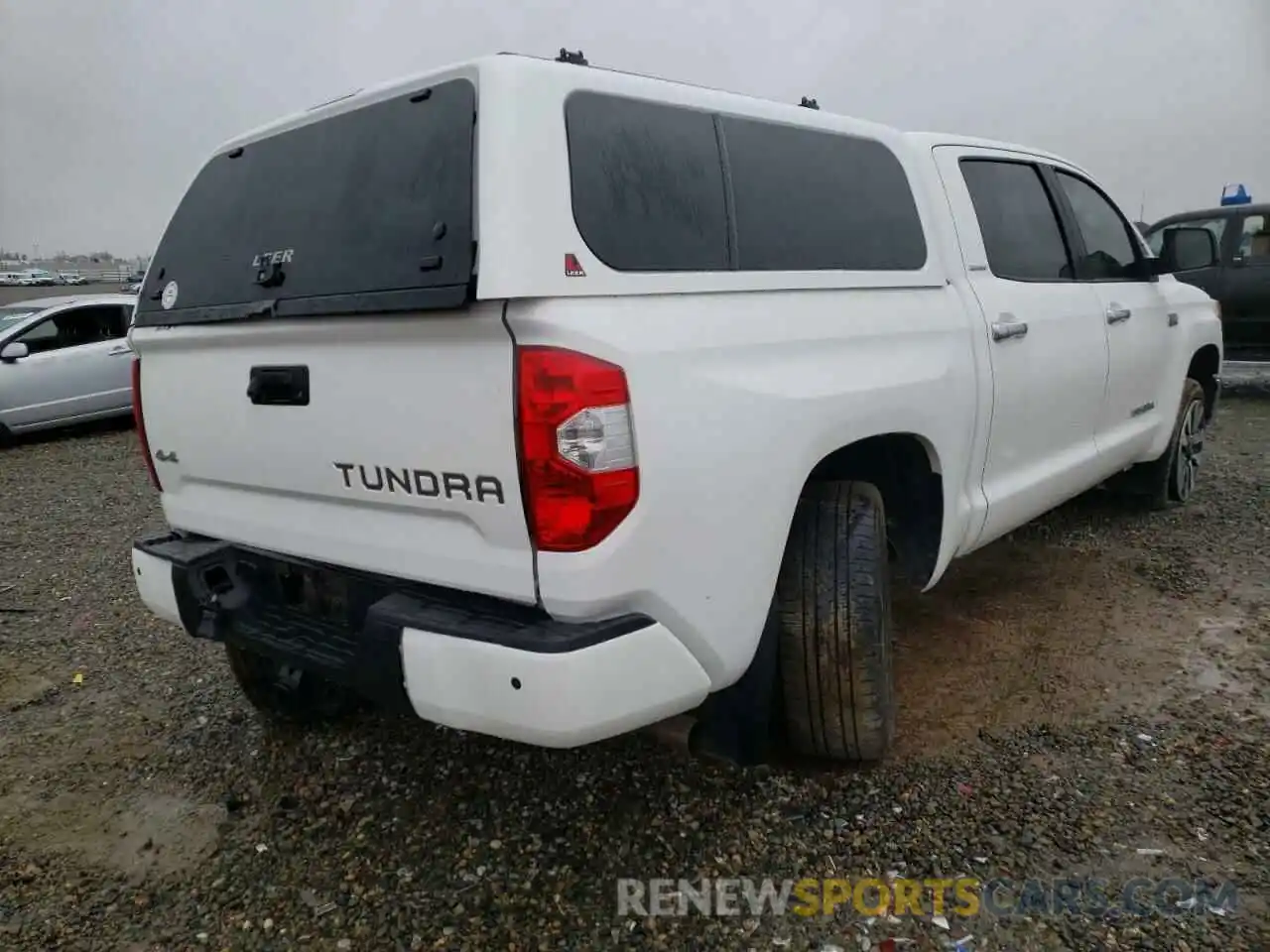 4 Фотография поврежденного автомобиля 5TFHY5F14MX979589 TOYOTA TUNDRA 2021