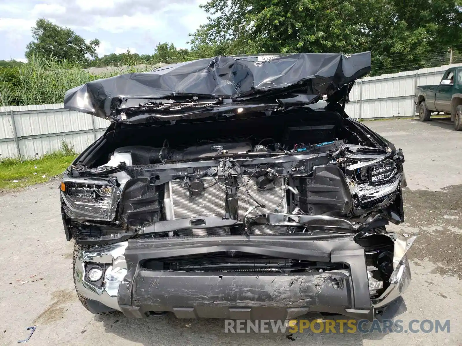 9 Photograph of a damaged car 5TFHY5F15MX016216 TOYOTA TUNDRA 2021