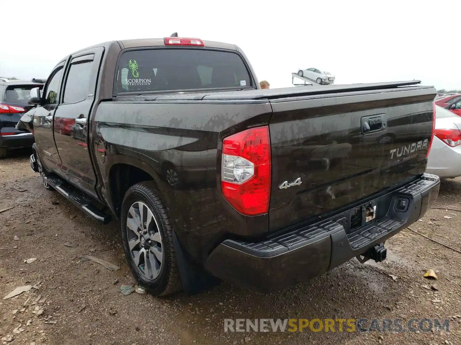 3 Photograph of a damaged car 5TFHY5F15MX964194 TOYOTA TUNDRA 2021