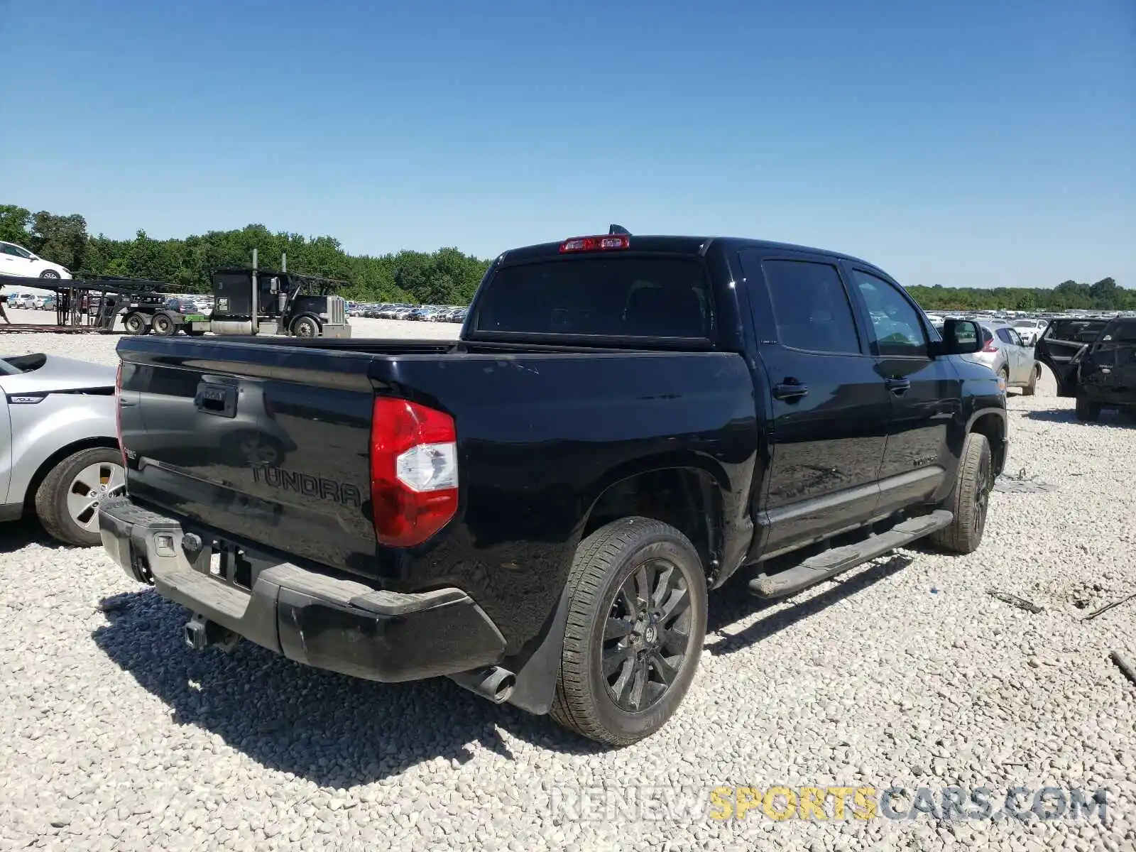 4 Photograph of a damaged car 5TFHY5F15MX970125 TOYOTA TUNDRA 2021