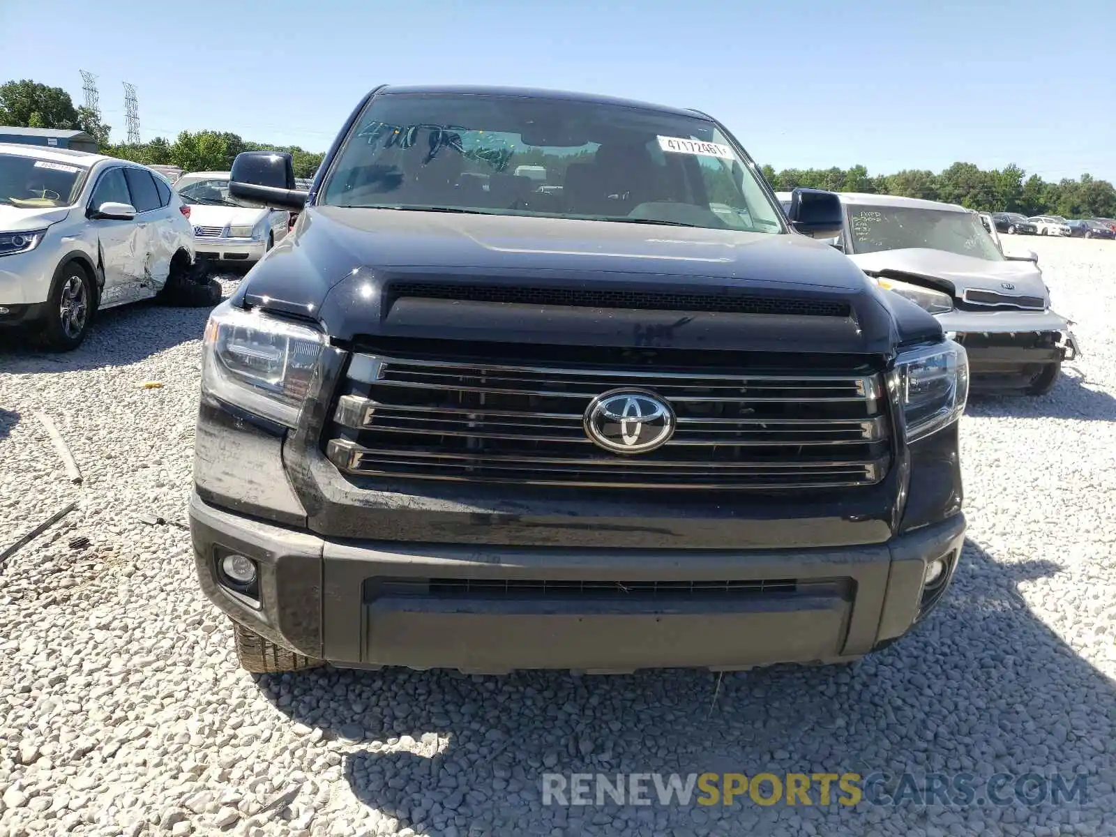 9 Photograph of a damaged car 5TFHY5F15MX970125 TOYOTA TUNDRA 2021