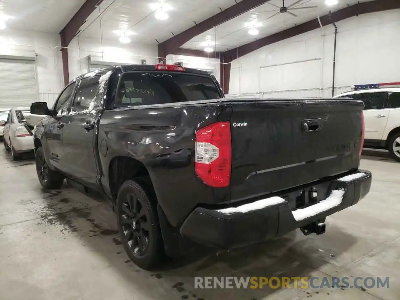 3 Photograph of a damaged car 5TFHY5F15MX993405 TOYOTA TUNDRA 2021