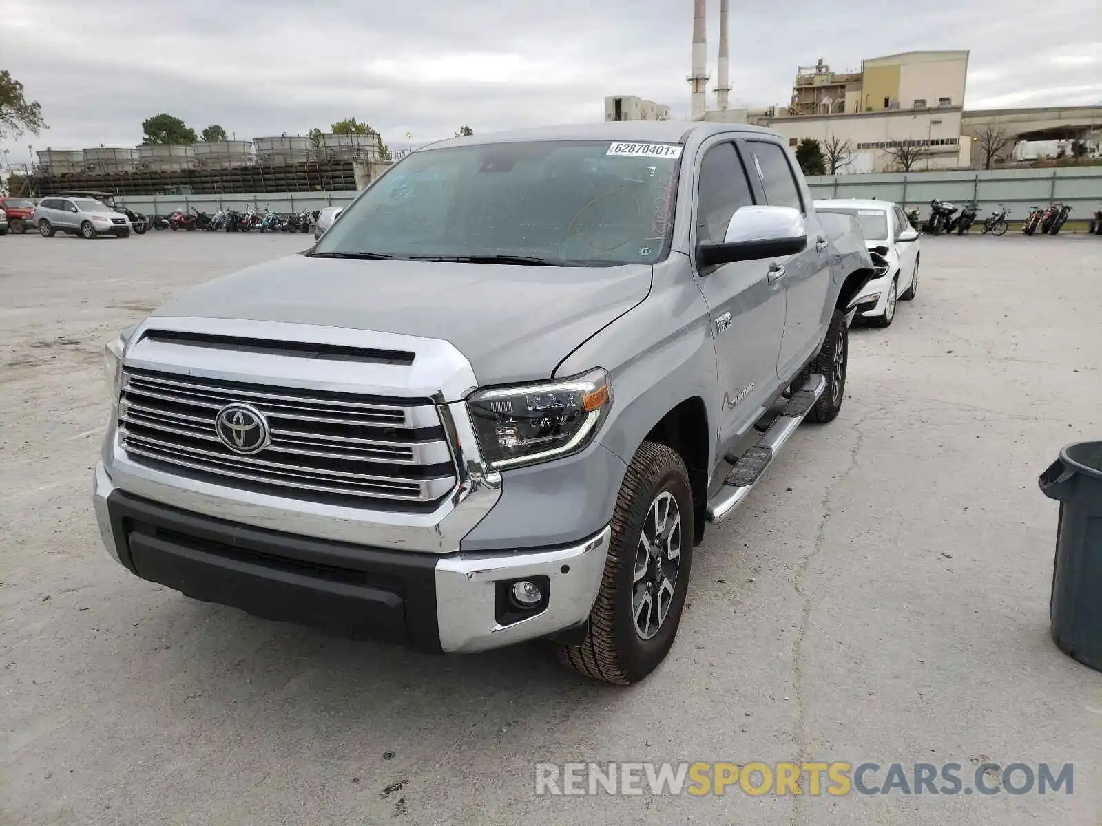 2 Photograph of a damaged car 5TFHY5F16MX010876 TOYOTA TUNDRA 2021