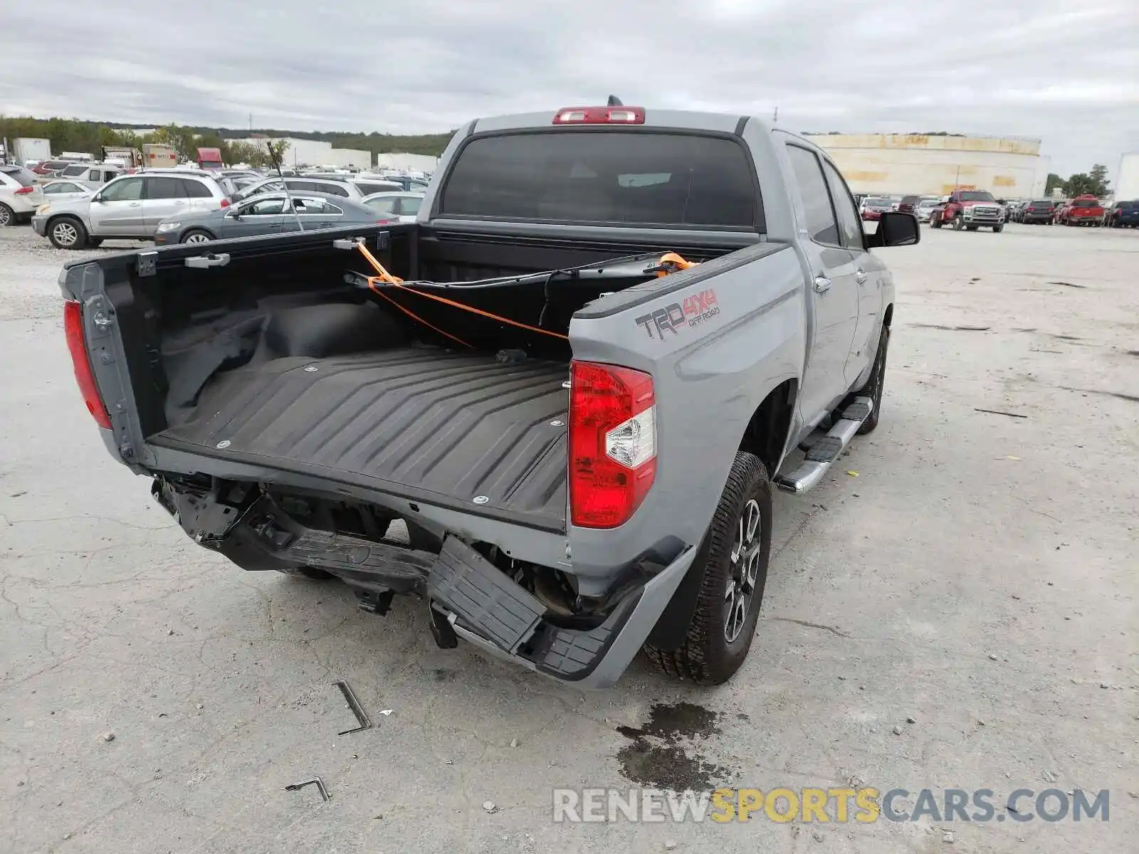 4 Photograph of a damaged car 5TFHY5F16MX010876 TOYOTA TUNDRA 2021