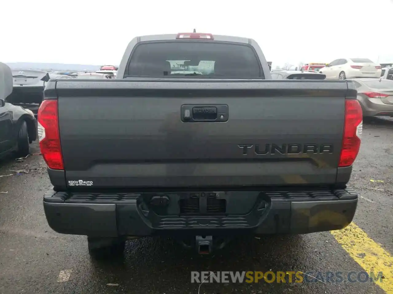 6 Photograph of a damaged car 5TFHY5F16MX011770 TOYOTA TUNDRA 2021