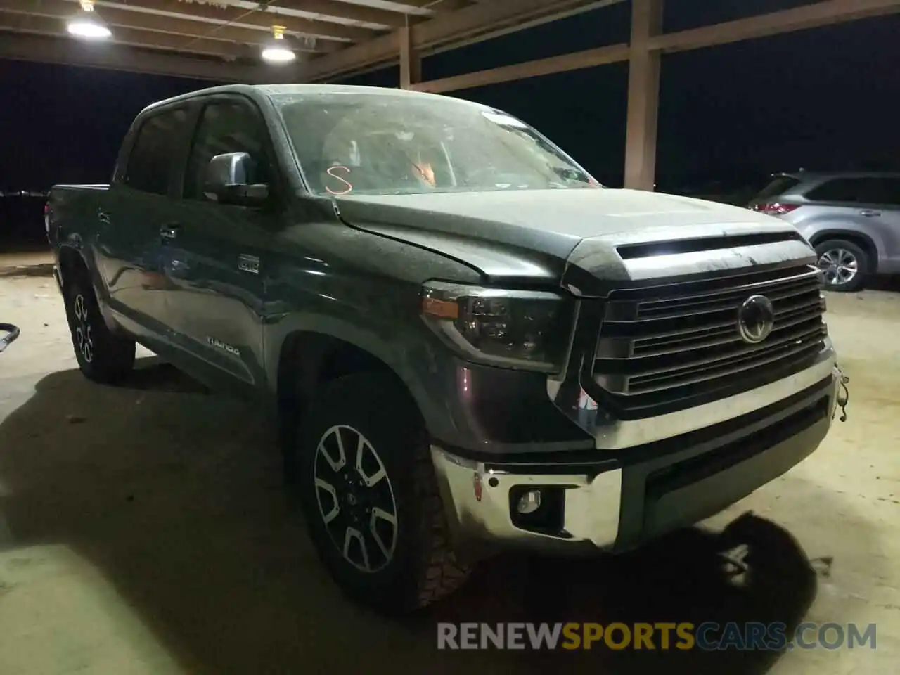 1 Photograph of a damaged car 5TFHY5F16MX991128 TOYOTA TUNDRA 2021