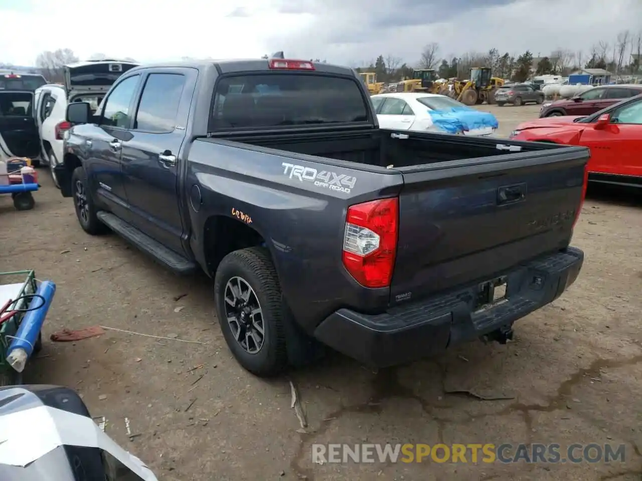 3 Photograph of a damaged car 5TFHY5F17MX015021 TOYOTA TUNDRA 2021