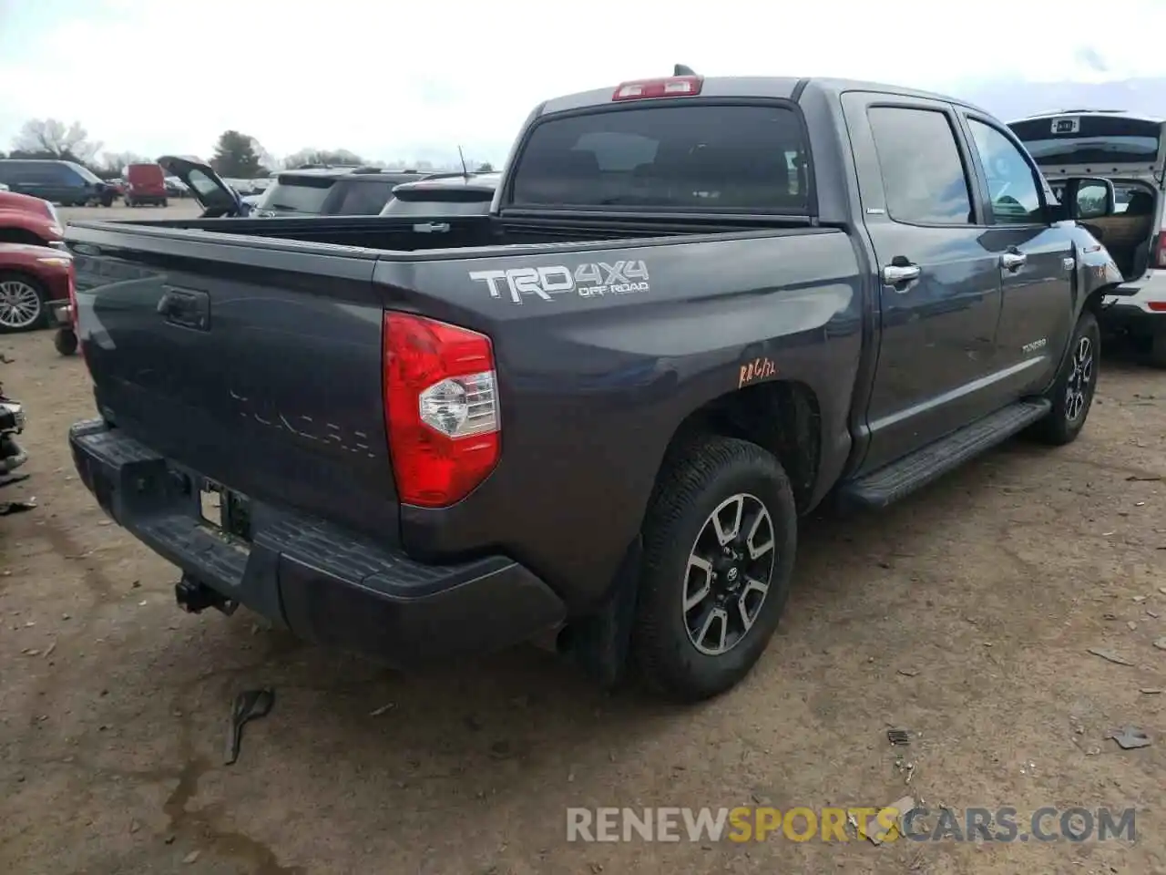 4 Photograph of a damaged car 5TFHY5F17MX015021 TOYOTA TUNDRA 2021