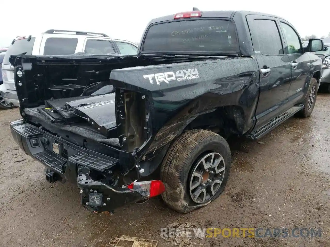 4 Photograph of a damaged car 5TFHY5F17MX992322 TOYOTA TUNDRA 2021