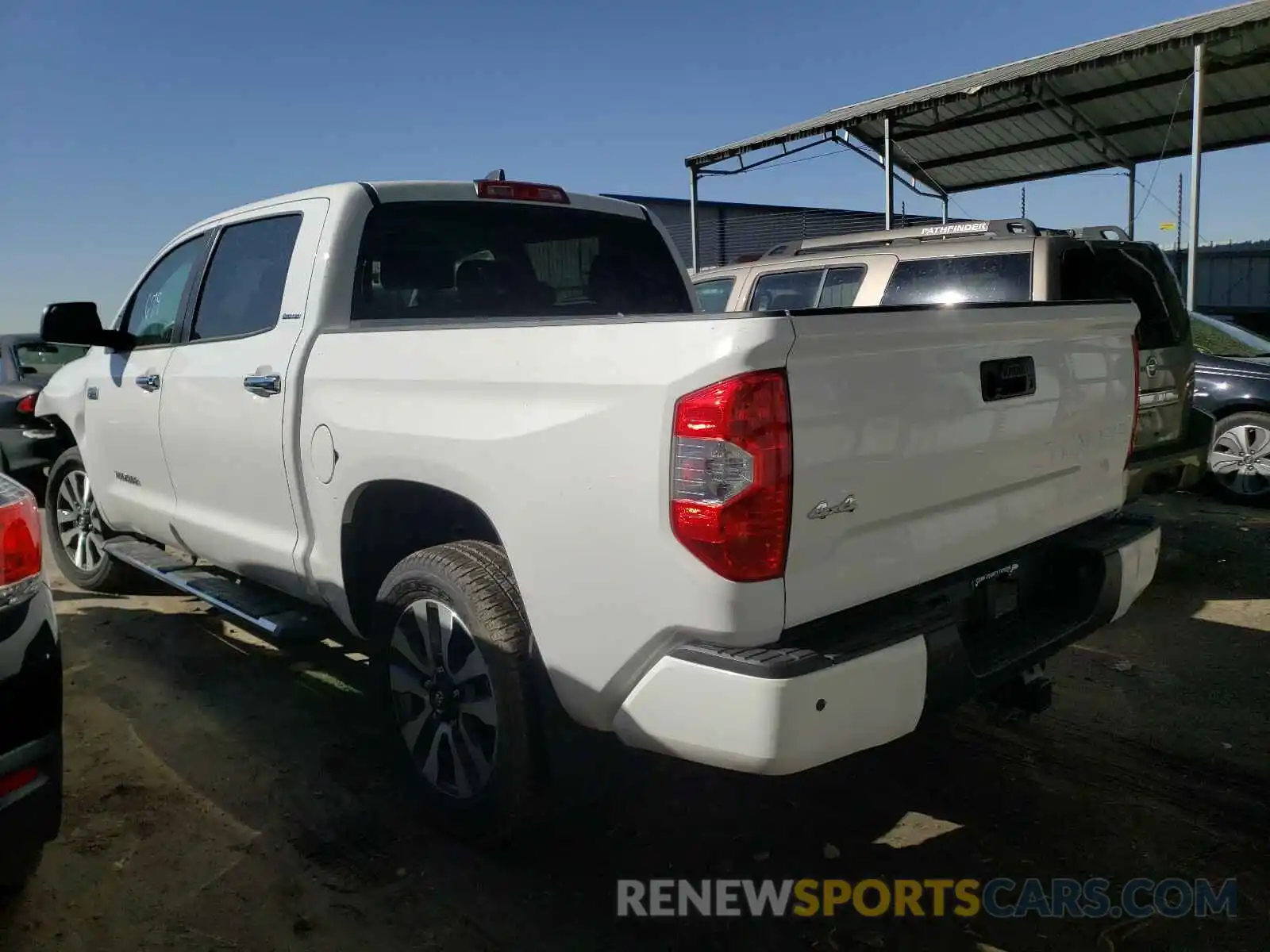 3 Photograph of a damaged car 5TFHY5F17MX995365 TOYOTA TUNDRA 2021