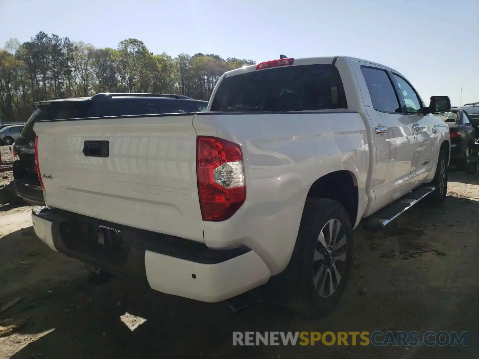 4 Photograph of a damaged car 5TFHY5F17MX995365 TOYOTA TUNDRA 2021