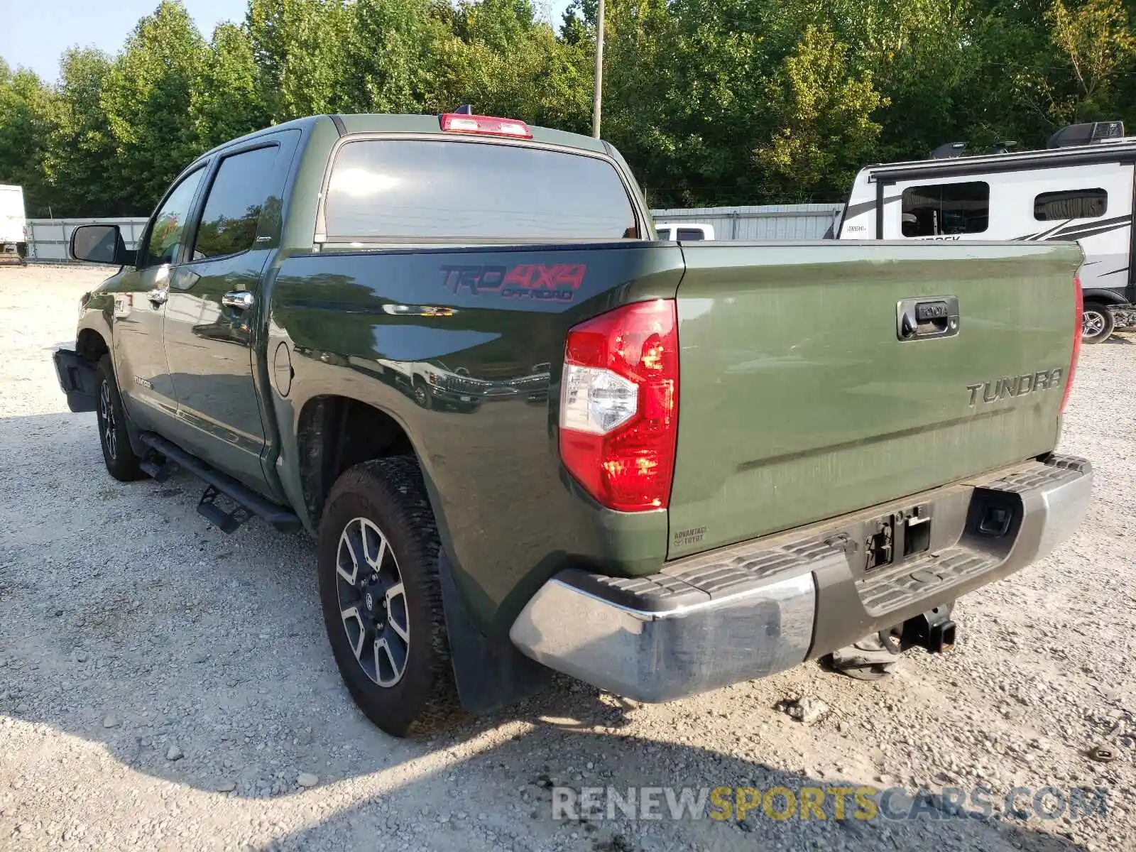 3 Photograph of a damaged car 5TFHY5F19MX009608 TOYOTA TUNDRA 2021