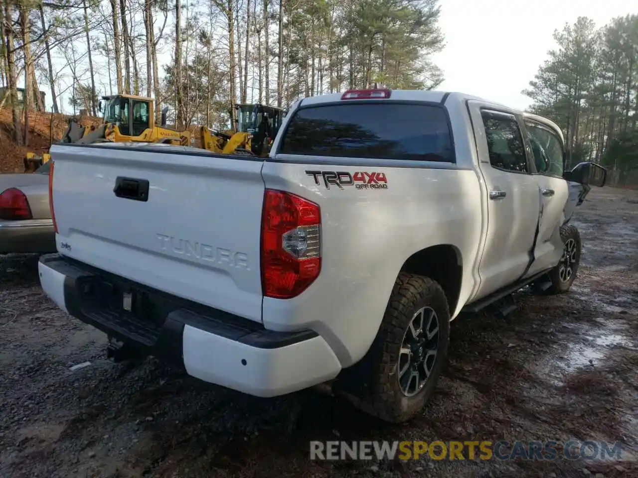 4 Photograph of a damaged car 5TFHY5F19MX016185 TOYOTA TUNDRA 2021