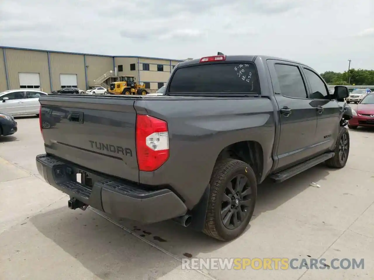 4 Photograph of a damaged car 5TFHY5F19MX982455 TOYOTA TUNDRA 2021