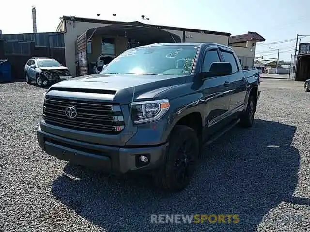 2 Photograph of a damaged car 5TFHY5F1XMX968600 TOYOTA TUNDRA 2021