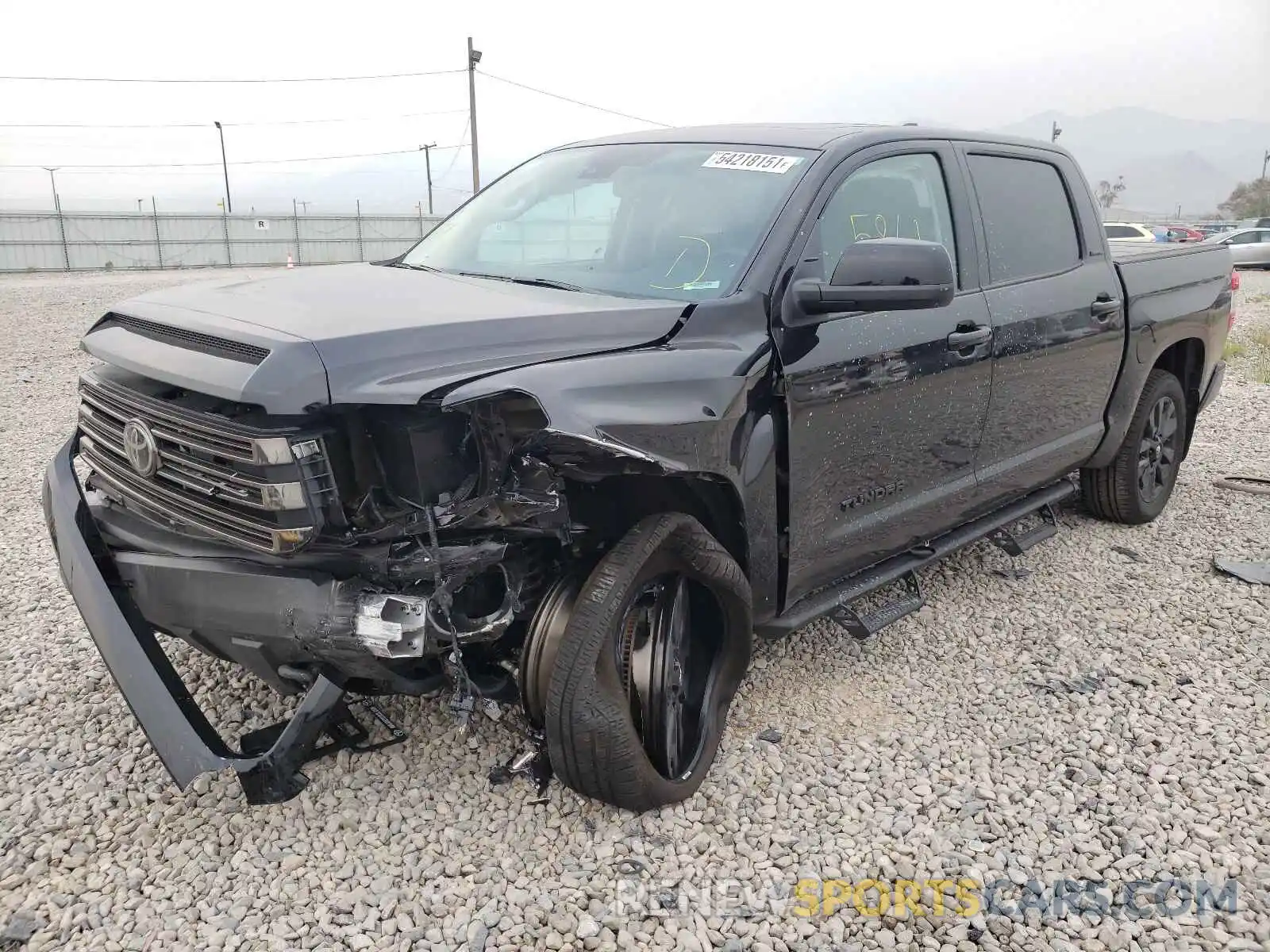 2 Photograph of a damaged car 5TFHY5F1XMX976387 TOYOTA TUNDRA 2021