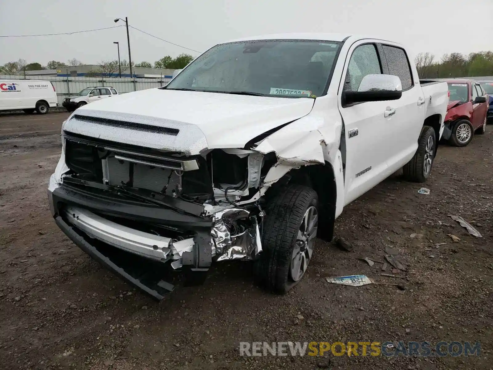 2 Photograph of a damaged car 5TFHY5F1XMX994355 TOYOTA TUNDRA 2021