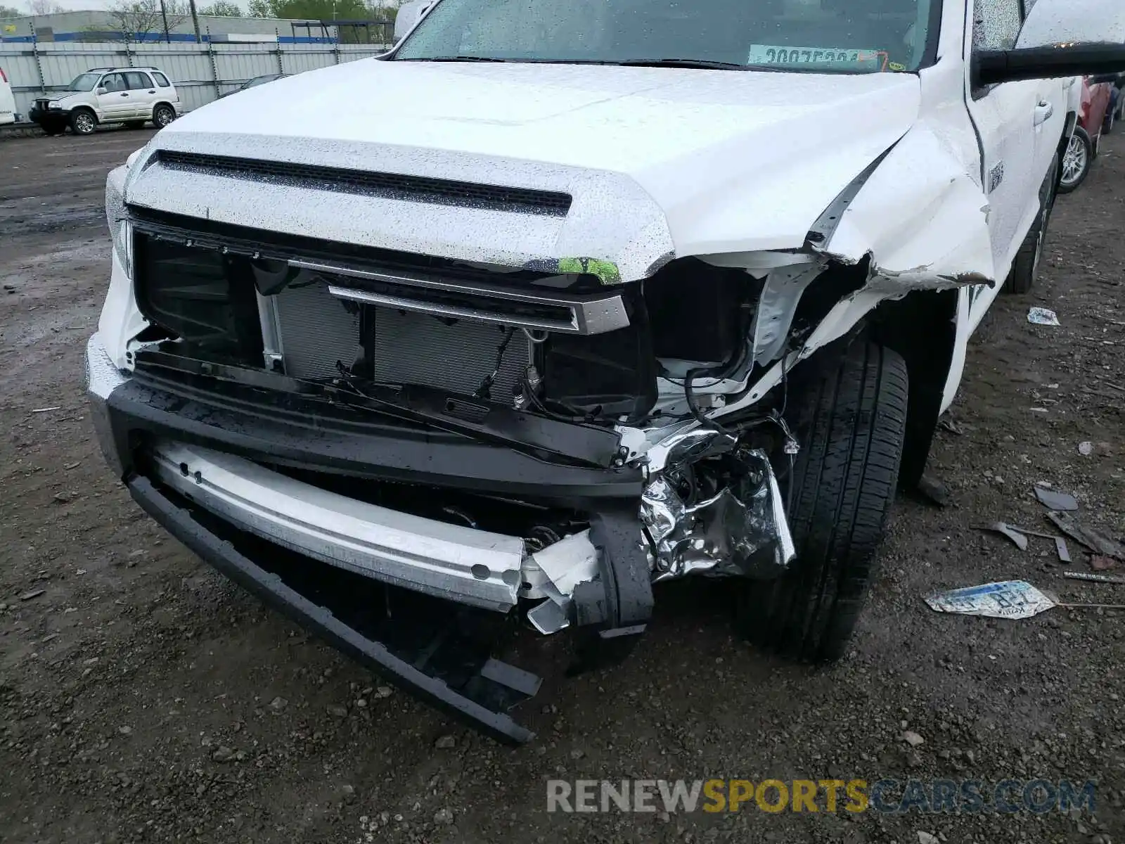 9 Photograph of a damaged car 5TFHY5F1XMX994355 TOYOTA TUNDRA 2021