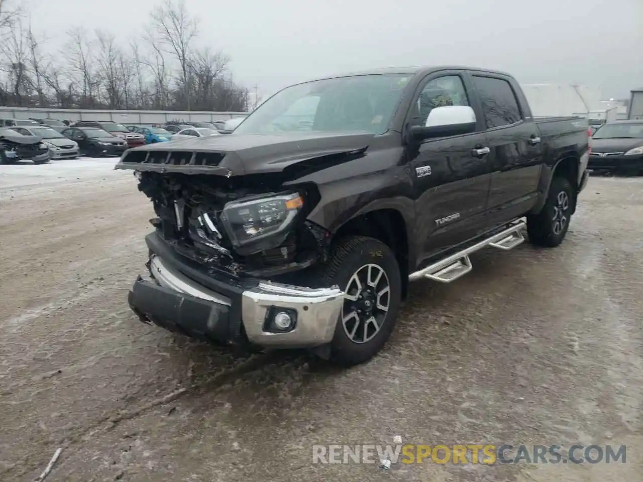 2 Photograph of a damaged car 5TFHY5F1XMX999667 TOYOTA TUNDRA 2021