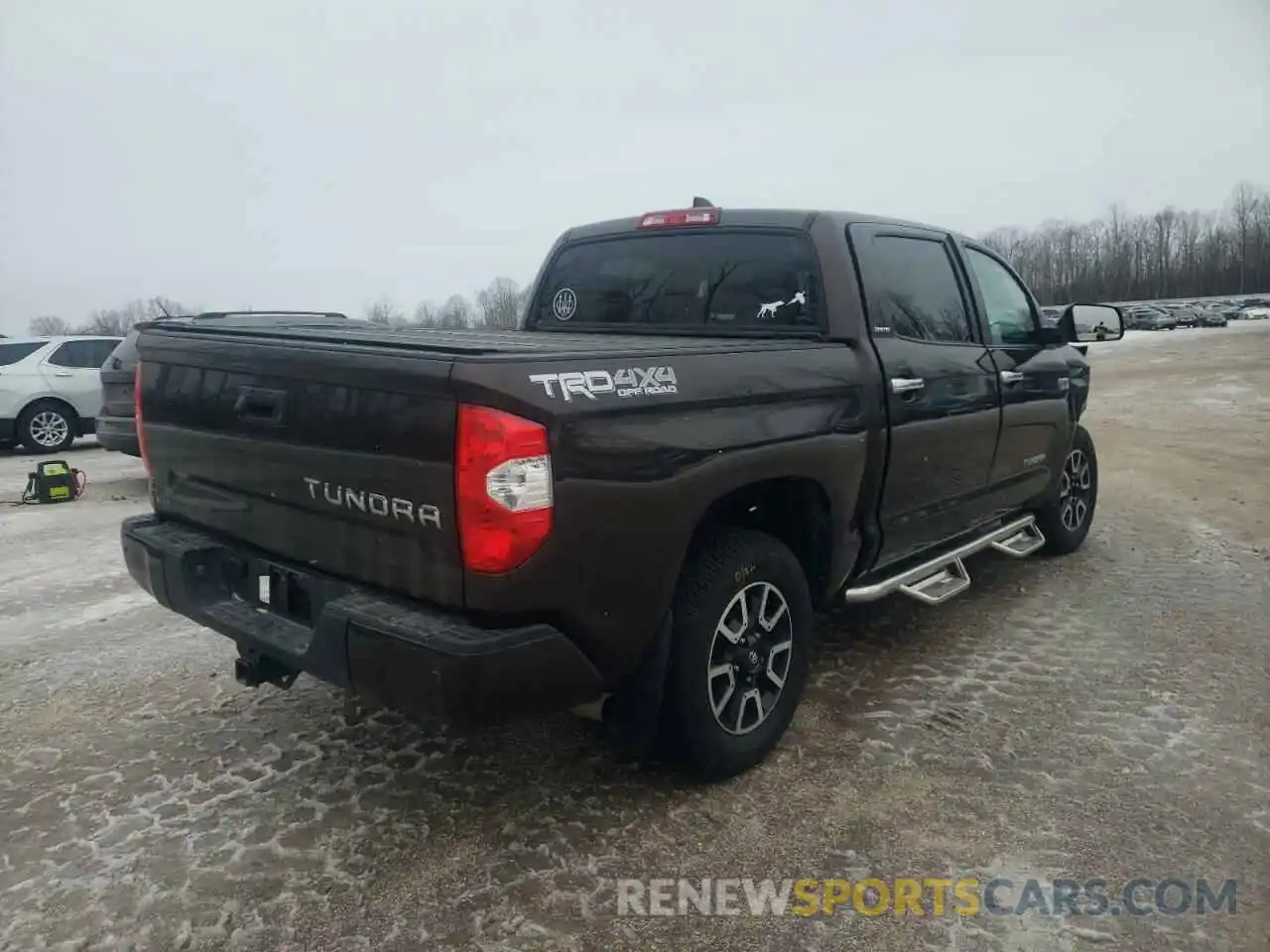 4 Photograph of a damaged car 5TFHY5F1XMX999667 TOYOTA TUNDRA 2021