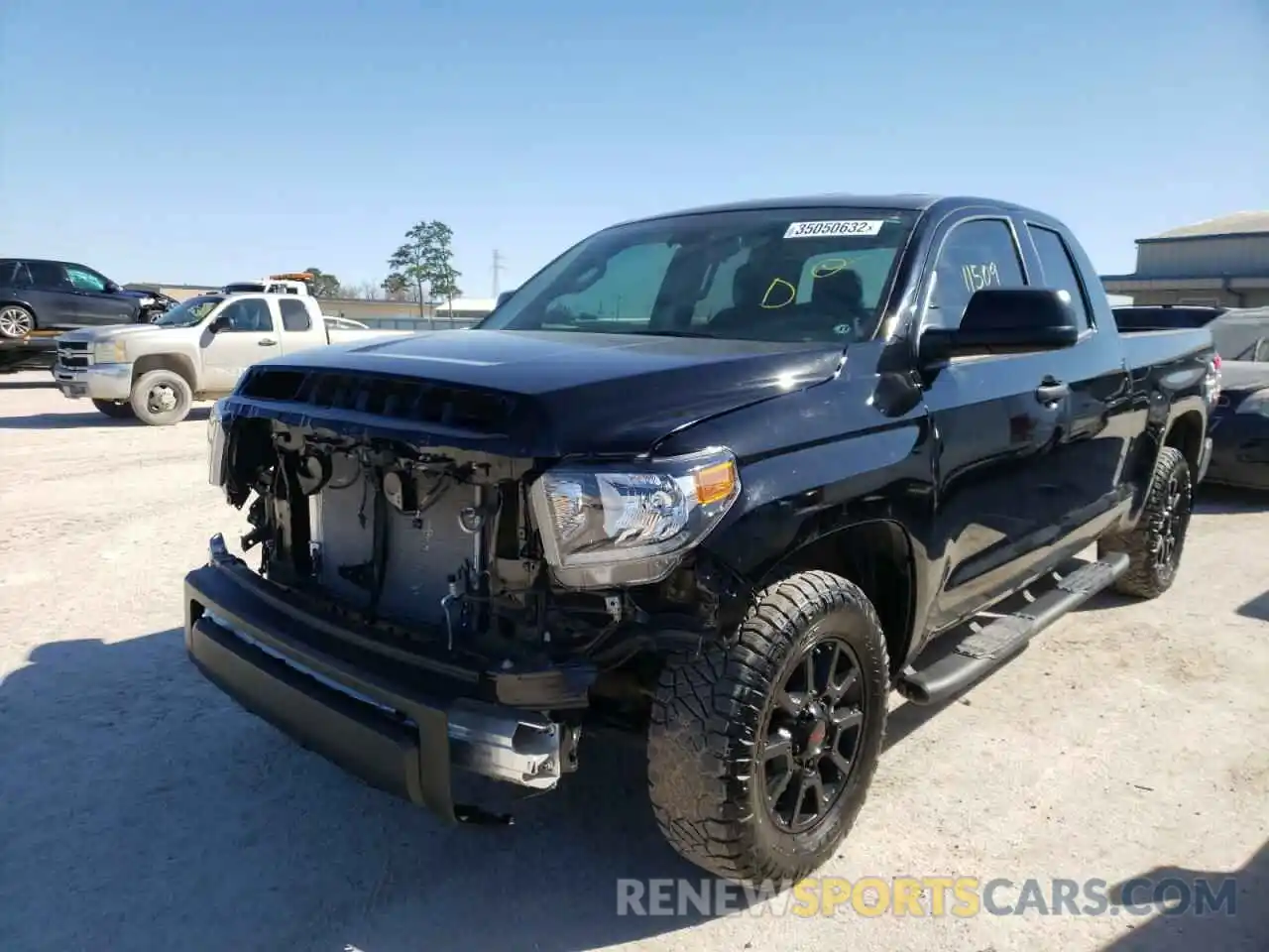 2 Photograph of a damaged car 5TFRY5F11MX273345 TOYOTA TUNDRA 2021