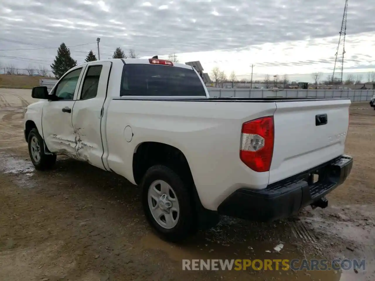 3 Photograph of a damaged car 5TFRY5F11MX292932 TOYOTA TUNDRA 2021