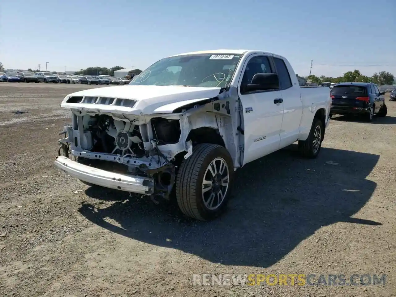 2 Photograph of a damaged car 5TFRY5F12MX294205 TOYOTA TUNDRA 2021