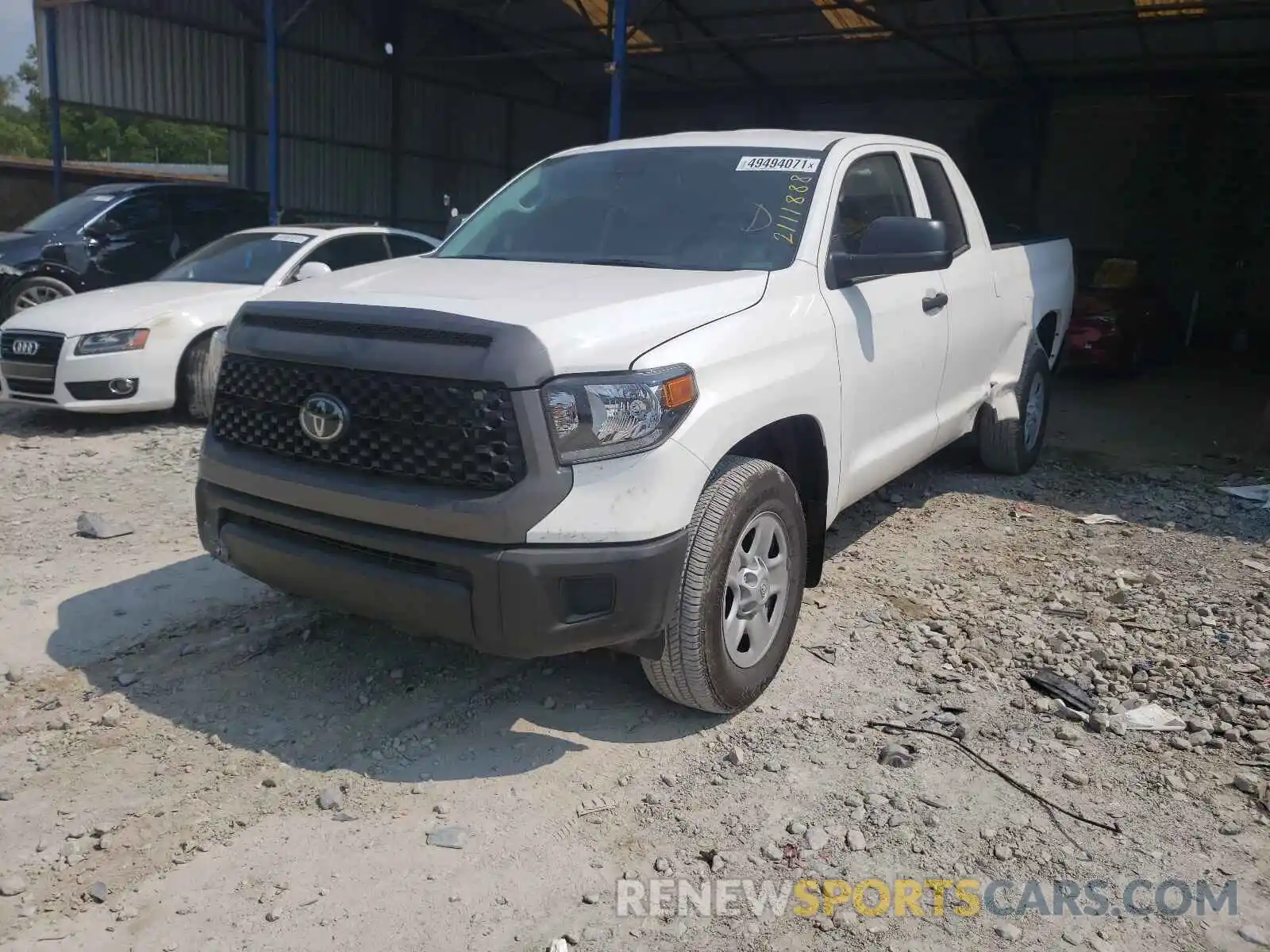 2 Photograph of a damaged car 5TFRY5F13MX279325 TOYOTA TUNDRA 2021