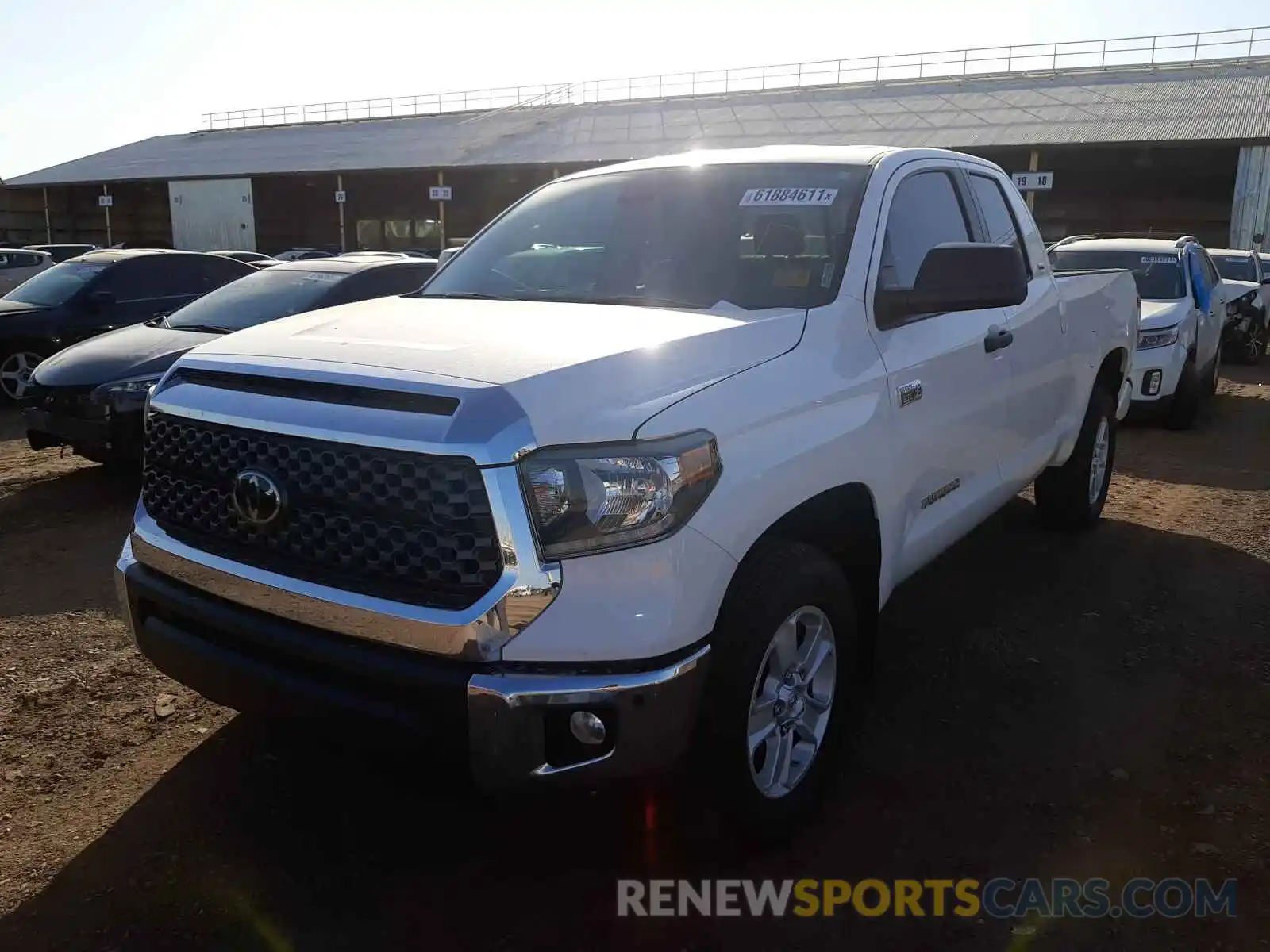 2 Photograph of a damaged car 5TFRY5F14MX273338 TOYOTA TUNDRA 2021