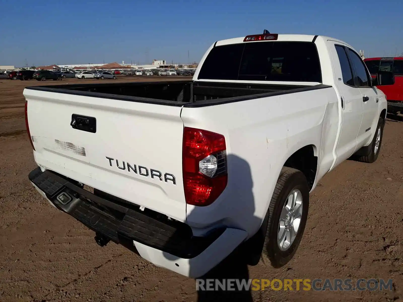 4 Photograph of a damaged car 5TFRY5F14MX273338 TOYOTA TUNDRA 2021