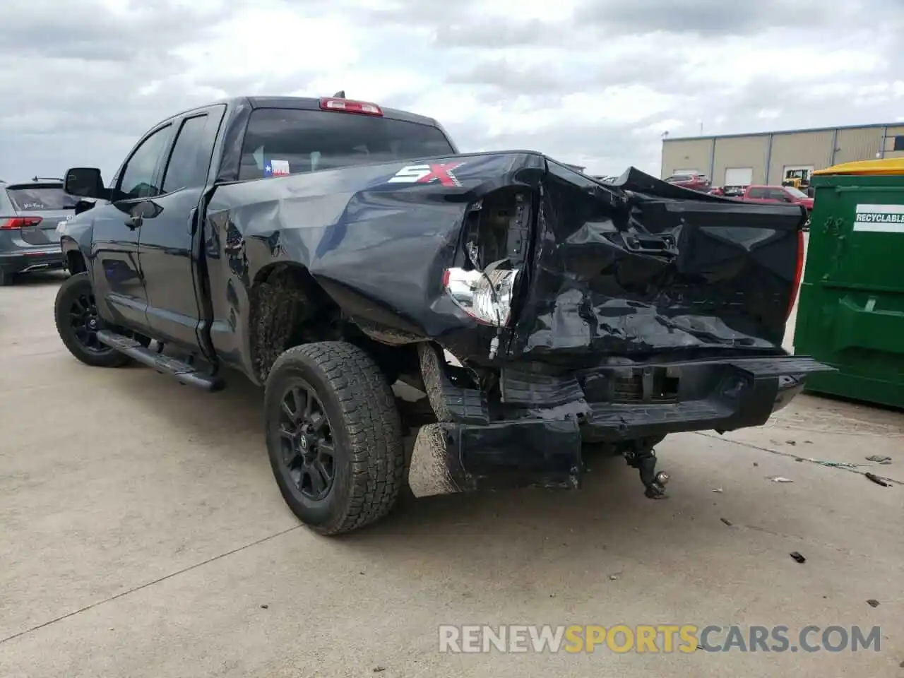 3 Photograph of a damaged car 5TFRY5F14MX276708 TOYOTA TUNDRA 2021