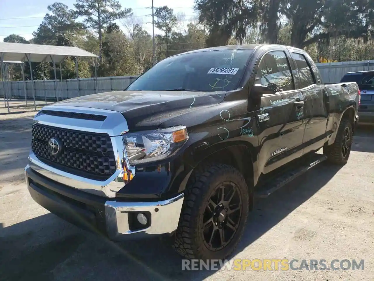 2 Photograph of a damaged car 5TFRY5F14MX279608 TOYOTA TUNDRA 2021