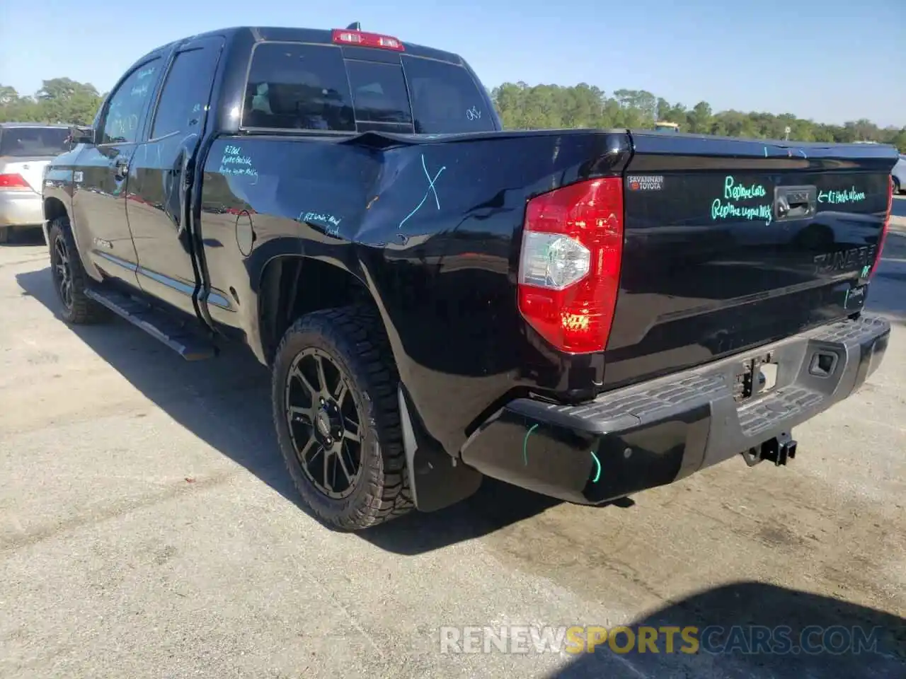 3 Photograph of a damaged car 5TFRY5F14MX279608 TOYOTA TUNDRA 2021