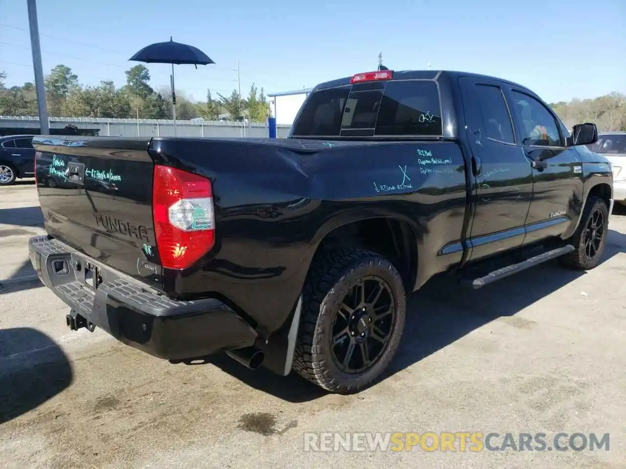 4 Photograph of a damaged car 5TFRY5F14MX279608 TOYOTA TUNDRA 2021