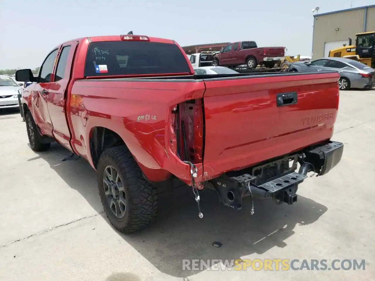 3 Photograph of a damaged car 5TFRY5F14MX282251 TOYOTA TUNDRA 2021