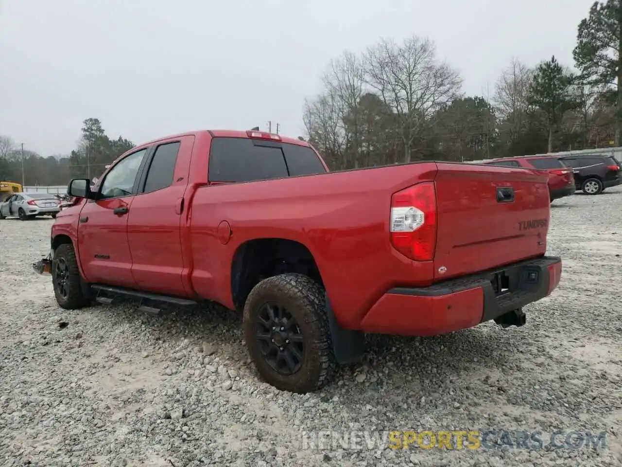 3 Photograph of a damaged car 5TFRY5F15MX285210 TOYOTA TUNDRA 2021