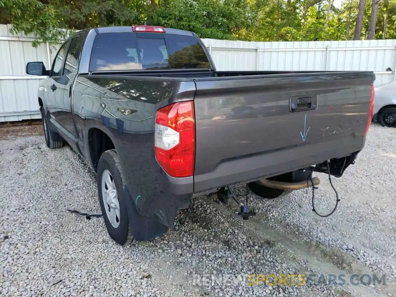 3 Photograph of a damaged car 5TFRY5F15MX291346 TOYOTA TUNDRA 2021