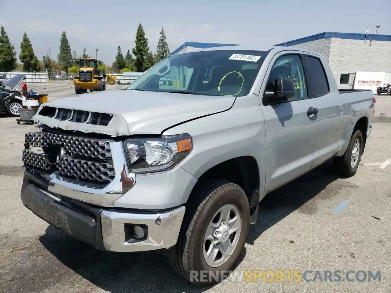 2 Photograph of a damaged car 5TFRY5F15MX298538 TOYOTA TUNDRA 2021