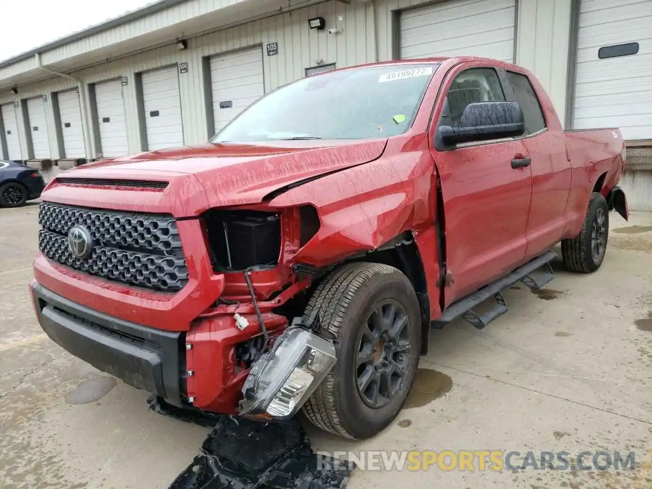 2 Photograph of a damaged car 5TFRY5F15MX299172 TOYOTA TUNDRA 2021