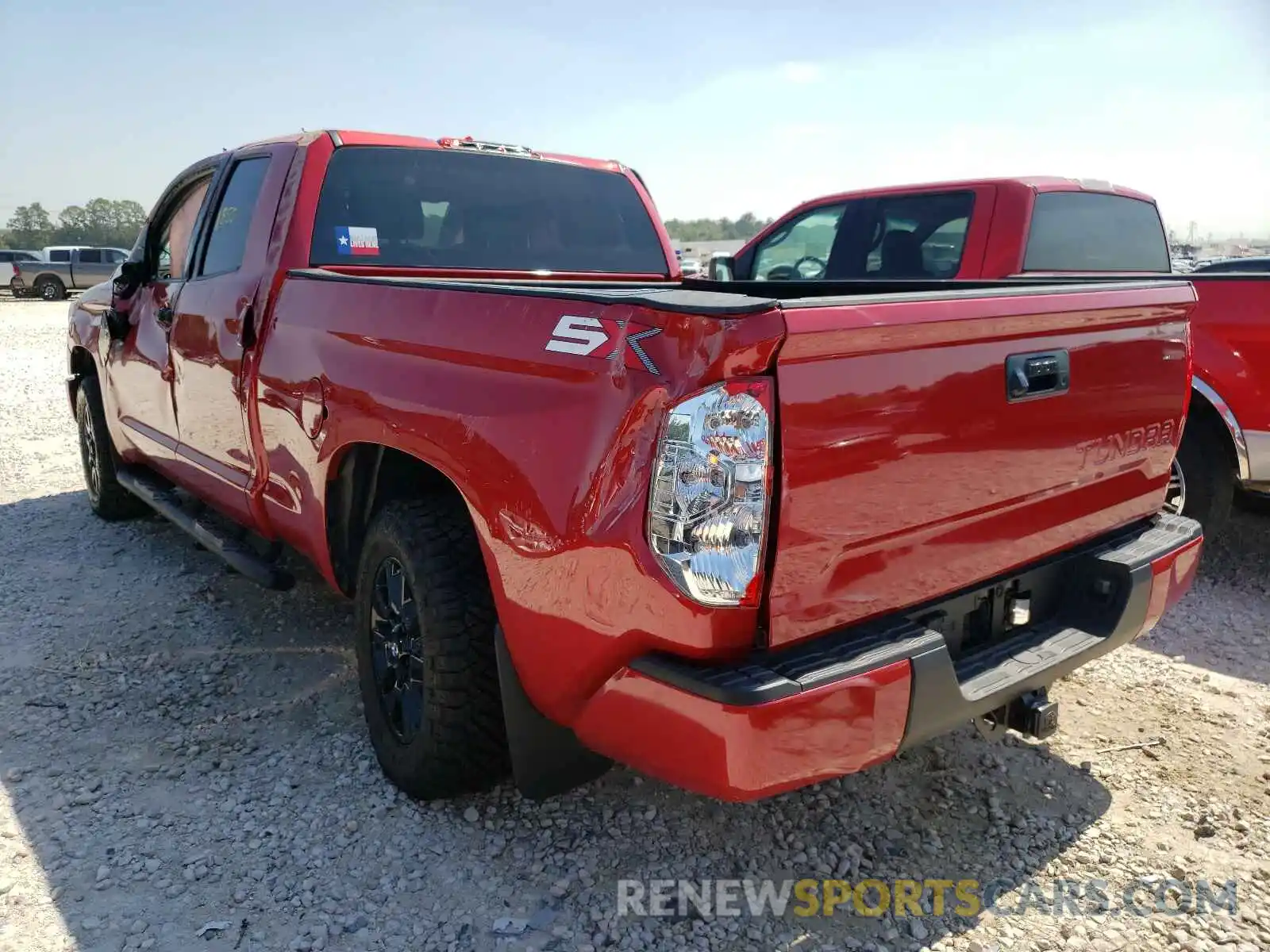 3 Photograph of a damaged car 5TFRY5F16MX277410 TOYOTA TUNDRA 2021