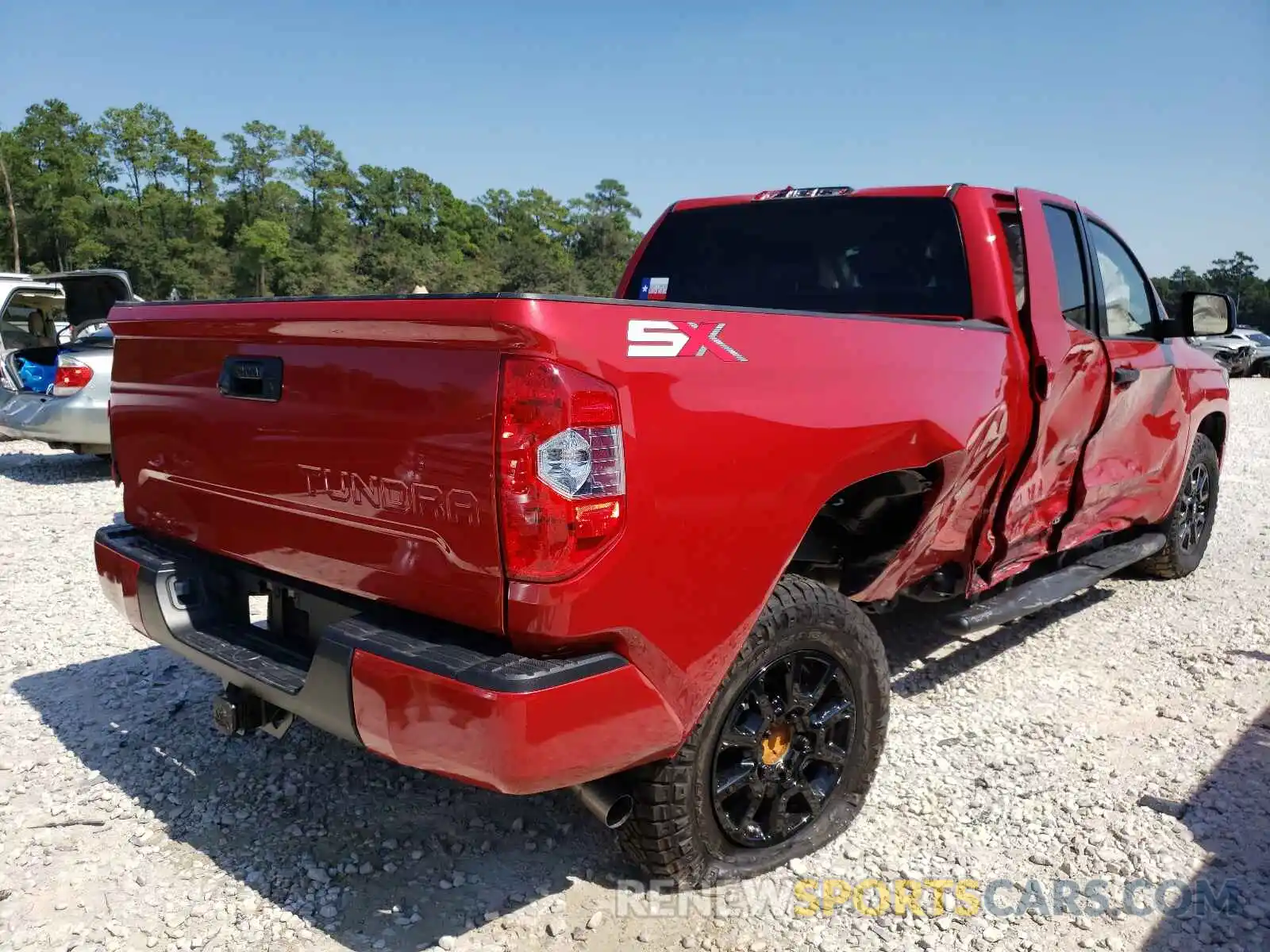 4 Photograph of a damaged car 5TFRY5F16MX277410 TOYOTA TUNDRA 2021